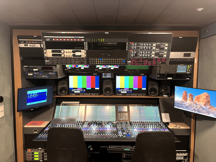 Lawo KBS HDTV 4 mc2 56 Audio Control Room