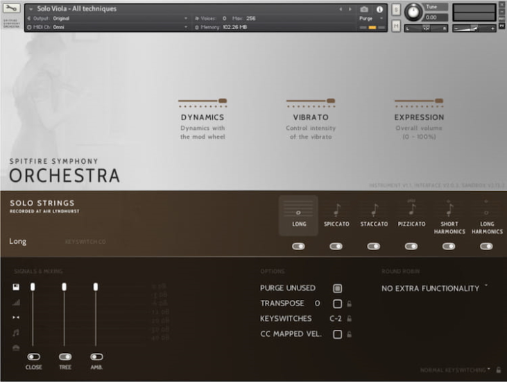 SpitfireAudio SPITFIRE SYMPHONY ORCHESTRA Update GUI