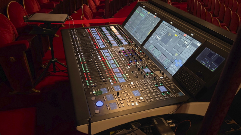 Lawo La Monnaie mc2 56 FOH Console